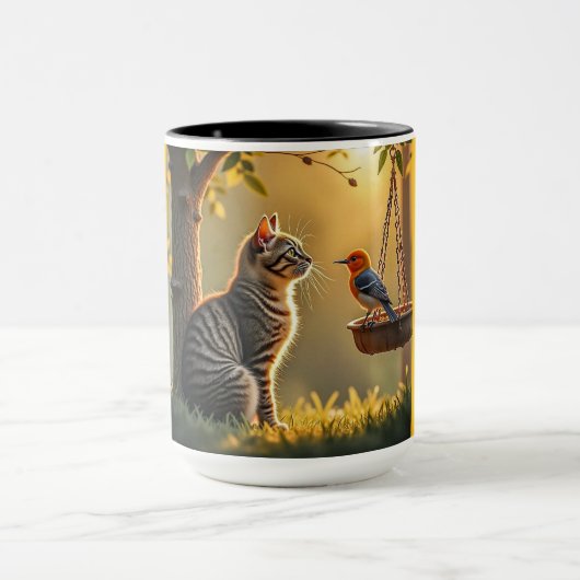 Tweekleurige Combo Mok 0,45 l (Midden)