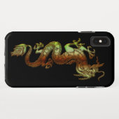 Tweekleurige Draak Case-Mate iPhone Case (Achterkant (horizontaal))