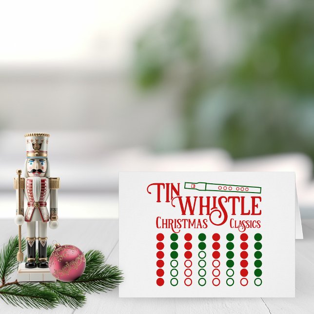  tweekleurige kerstklassiekers (Tin Whistle Christmas Classics)