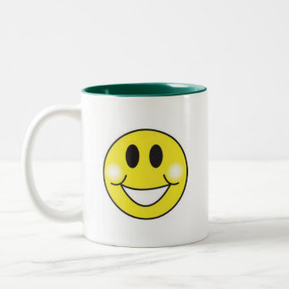 Tweekleurige koffiemok