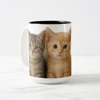 Tweekleurige mok, 0,45 l koffiemok
