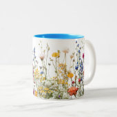 Tweekleurige Mok 11 oz (blauw) (Voorkant rechts)