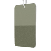 Tweekleurige mos groene aangepaste luchtverfrisser (Links)