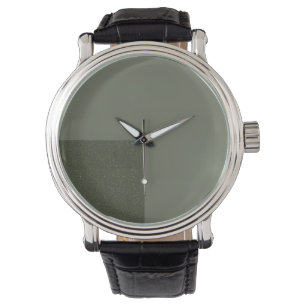 Tweekleurige Moss Green Watch –  cadeau Horloge