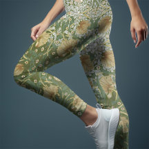 Tweekleurige Pimpernel Yellow & Green William Morr