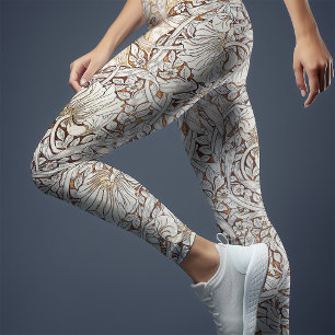 Tweekleurige sketch schets Morris Leggings