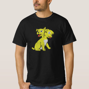 Tweekoppige Puppy T-shirt