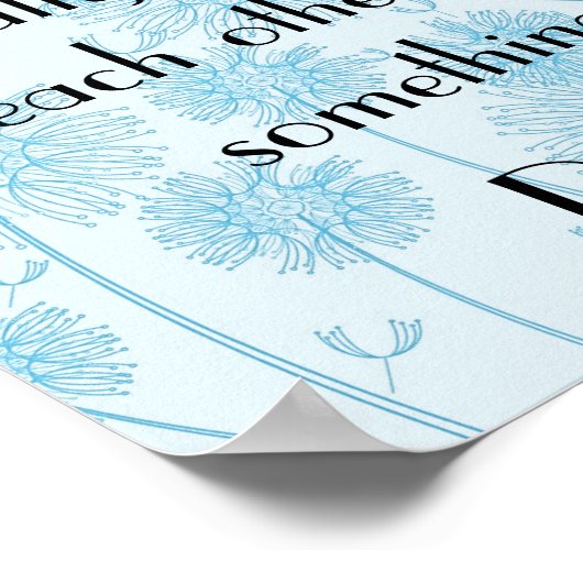 tweeledige herinnering Romans 12:6-7 Poster (Hoek)