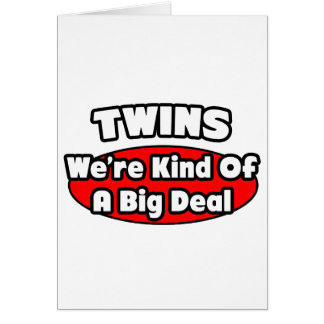 Tweeling...Big Deal