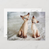 tweeling briefkaart (Voorkant / Achterkant)