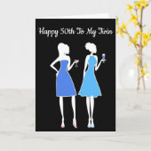 *****TWEELING**** JE ZIET ER FANTASTISCH UIT OP ** KAART (Gele Bloem)