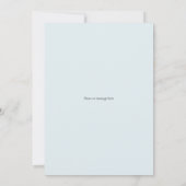 Tweeling Jongens Baby Shower Uitnodiging (Achterkant)