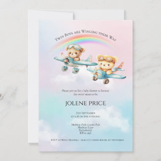 Tweeling Jongens, Op Weg Baby Shower 