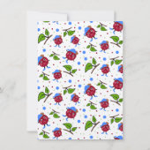 Tweeling kersen jongens kaart (Achterkant)