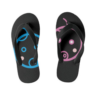 tweeling kinder teenslippers