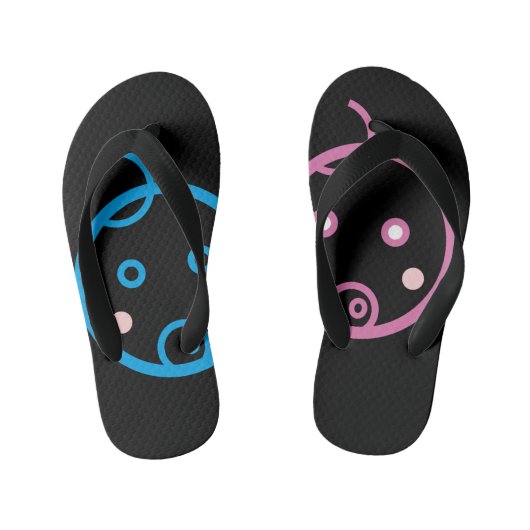 tweeling kinder teenslippers (Voetbed)