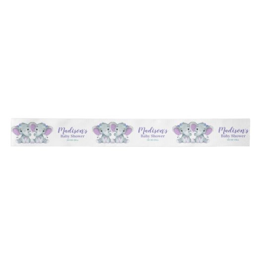 Tweeling Meisjes Custom Satijn Lint Spool Wrapping (Voorkant)