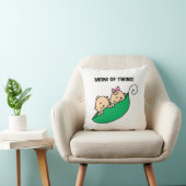 Tweeling Moeder- Erwten in een Pod Cadeaus Kussen (Stoel)