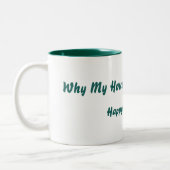 Tweeling Mok cadeau van ouders aan tweeling (Links)