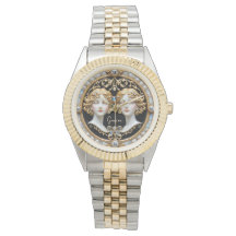 Tweeling, parel en goud gepersonaliseerd