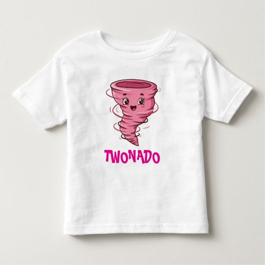 Tweeling peuter shirt Roze (Voorkant)