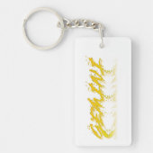 Tweeling Reflectie Sleutelhanger (Voorkant)