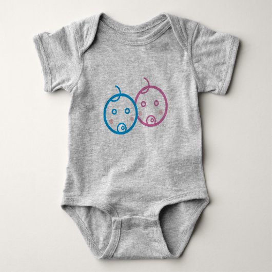 tweeling romper (Voorkant)