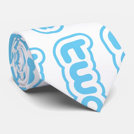 tweeling stropdas (Opgerold)