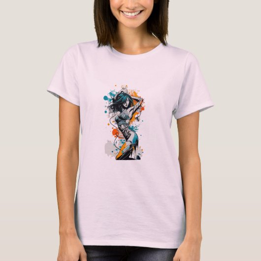 tweeling t-shirt (Voorkant)