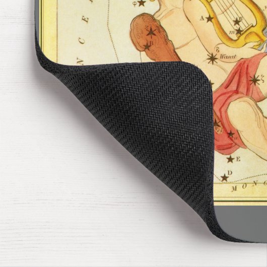 Tweeling Tweelingen  Constellatie Urania's Mirror Muismat (Hoek)