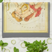 Tweeling Tweelingen  Constellatie Urania's Mirror Theedoek (Gevouwen)