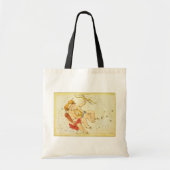 Tweeling Tweelingen  Constellatie Urania's Mirror Tote Bag (Voorkant)