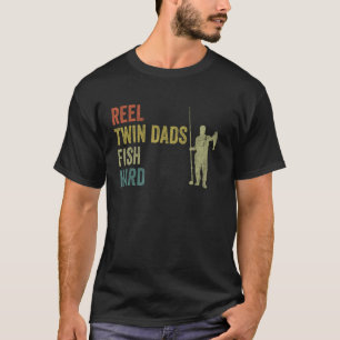 Tweeling Vader Vissen, Vintage Reel Tweeling Vader T-shirt