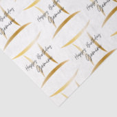 Tweeling Verjaardag Wrap Tissuepapier (Detail)