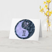 Tweeling Yin Yang Kaart (Gele Bloem)