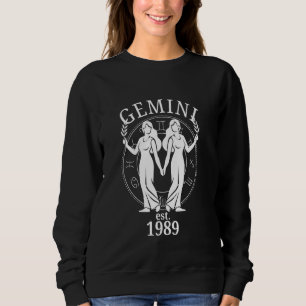 Tweeling Zodiac Gemini geboren in 1989 Trui