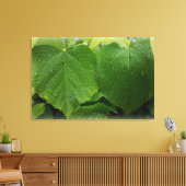 tweelingblad canvas afdruk (Insitu (Woonkamer))