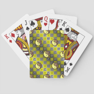 Tweelingen & Aardese Haas Pokerkaarten
