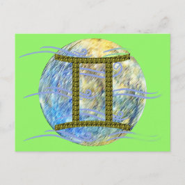 Tweelingen Briefkaart