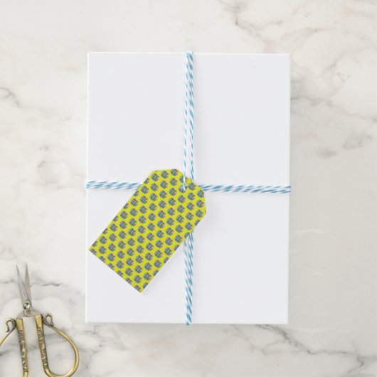 Tweelingen Cadeaulabel (Met Touw)