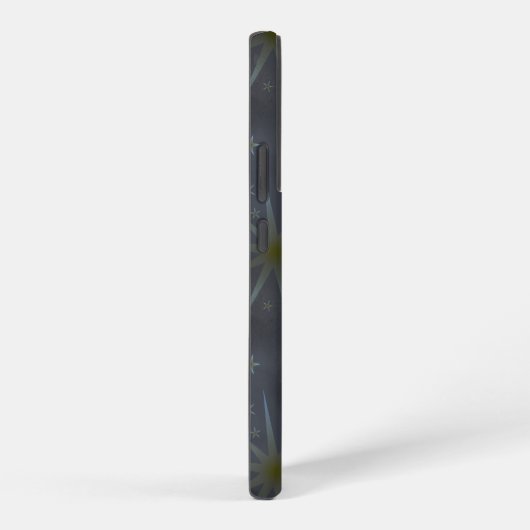 Tweelingen Dark Zodiac Astrologie: Zwart en Goud Samsung Galaxy Hoesje (Rechterkant)