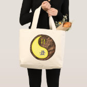Tweelingen en Aarde Os Grote Tote Bag (Voorkant (product))