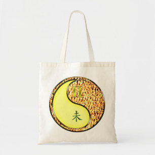 Tweelingen en vuurgeit tote bag