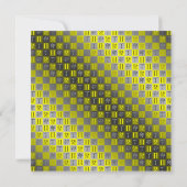 Tweelingen en vuurkonijn kaart (Achterkant)