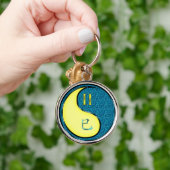 Tweelingen en waterslang sleutelhanger (Hand)