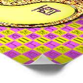 Tweelingen & Fire Haan Poster (Hoek)