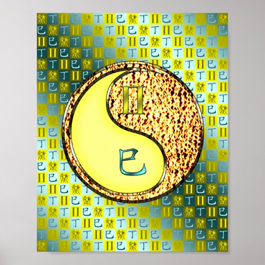 Tweelingen & Fire Snake Poster (Voorkant)