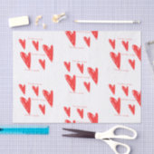 Tweelingen hebben meer leuk weefselpapier tissuepapier (Craft)