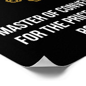 Tweelingen - Horoscoop, Grappig sterrenbeeld Humor Poster (Hoek)