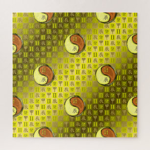 Tweelingen & Houten Draak Legpuzzel